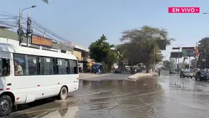 Las aguas residuales continúan desbordándose en distintas zonas. / Video: Canal N