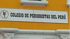 Colegio de Periodistas del Perú rechaza informe preliminar de la OEA