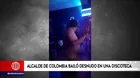 Colombia: alcalde bailó desnudo en una discoteca