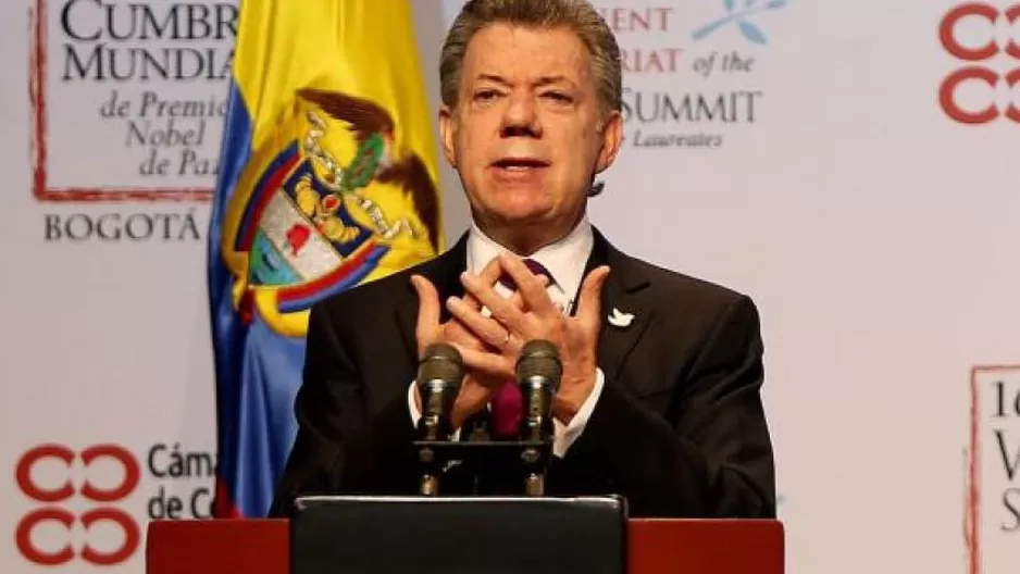 Presidente Juan Manuel Santos. 