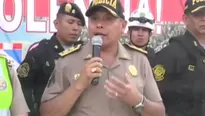 Comandante General de la Policía Nacional, Víctor Zanabria / Captura: Canal N 