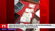 Comas: Adolescente chantajeaba a su enamorada para no difundir videos íntimos