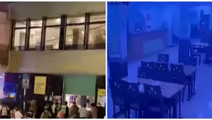 Comas: Atacan con explosivo un chifa en plena hora de atención/ América Noticias