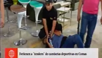 Atrapan a tendero en Comas. América Noticias