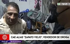 Comas: Cae vendedor de droga conocido como "zapato viejo" - Noticias de vendedor