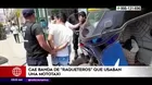 Comas: Capturaron a banda de 'raqueteros' que usaba mototaxi