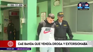 Capturan a extorsionadores. América Noticias