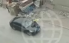 Comas: Chofer evita robo de su vehículo  - Noticias de robo-celulares
