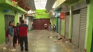 Delincuentes armados asaltaron el día de ayer el mercado Chacra Cerro en Comas. / Video: Canal N