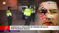 Asesinato en Comas. Foto y video: América Noticias