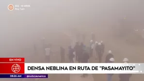 En el lugar se realizan trabajos para la nueva vía Pasamayito.