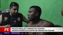 Operativo antodrogas en Comas. América Noticias