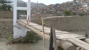 Piden reconstrucción de puente Tambo en Comas - Foto y video: América Noticias