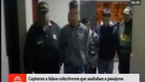 Tres delincuentes fueron capturados