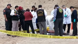 Hallan cuerpo de hombre en Comas. Foto: Referencial/Perú 21