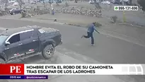 Intento de asalto en Comas. Foto y video: América Noticias