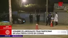 Comas: Hombre fue asesinado a balazos tras participar en una fiesta clandestina