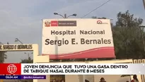 El hecho ocurrió en el hospital Sergio Bernales de Comas, Collique. Foto: América TV