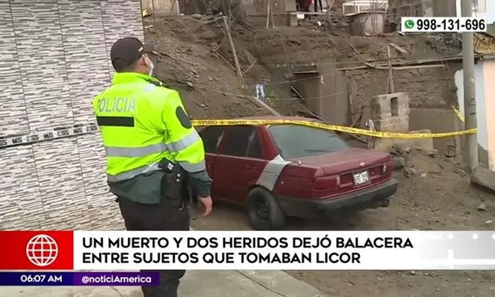 Comas Un muerto y dos heridos dejó gresca por una caja de cervezas