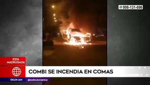 Ocurrió en Comas. América Noticias