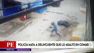 Asalto en Comas. América Noticias