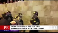 Disparos en Comas. América Noticias