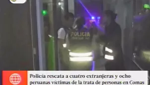 Además intervinieron a tres sujetos a quienes llamaron ‘Los trapicheros’ de Comas