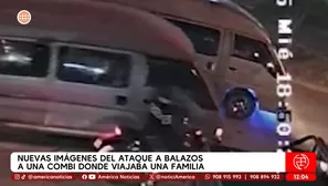 Sicarios asesinan a hombre y hieren a un niño de tres años. Foto y video: América TV