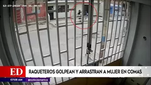 Violento robo a una mujer.