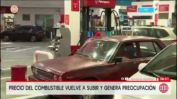 Combustibles suben de precio en Peru/ América Noticias Combustibles suben de precio en Peru/ América Noticias