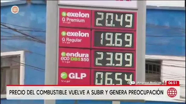 Precio de los combustibles sube en grifos y transportistas acatan paro con bloqueo en Pucallpa/ América Noticias Precio de los combustibles sube en grifos y transportistas acatan paro con bloqueo en Pucallpa/ América Noticias