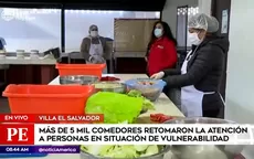 Comedor Popular de Villa El Salvador aplica nuevo protocolo para entrega de alimentos - Noticias de protocolos
