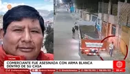 Comerciante asesinada con arma blanca dentro de su casa en Tacna