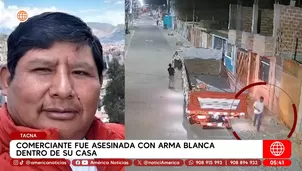 Comerciante fue asesinada con arma blanca dentro de su casa en Tacna. Foto y video: América Noticias