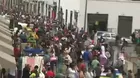 Comerciantes ambulantes continúan en calles colindantes al Congreso