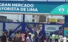 Comerciantes de Gran Mercado Mayorista de Lima les negaron ayuda a manifestantes - Noticias de gran-show