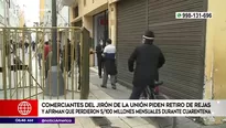 Jirón de la Unión. América Noticias