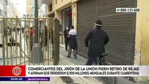 Jirón de la Unión. América Noticias