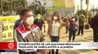 Comerciantes de Las Malvinas: Traslado de ambulantes es una competencia desleal