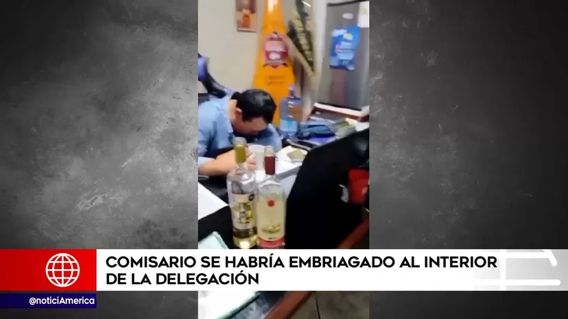 Comisario se habría embriagado al interior de la delegación de Canto Rey