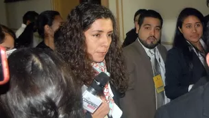 Rocío Calderón. Foto: Congreso