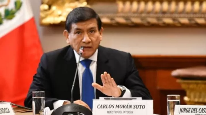 Carlos Morán, ministro del Interior (Foto: ANDINA) Carlos Morán, ministro del Interior (Foto: ANDINA)