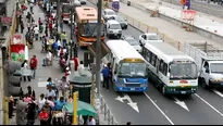 Se busca una reforma del transporte. Foto: Andina