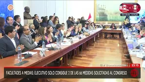 Comisión de Constitución aprueba facultades por 90 días. Foto: Congreso de la República. Foto y video: AN