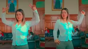 Comisión de Ética rechaza investigar a Tania Ramírez por su baile de TikTok en el Congreso