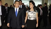 Ollanta Humala y Nadine Heredia. Foto: Per&uacute;21.