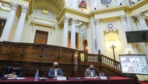 Ambos acuerdos fueron aprobados por unanimidad, con 14 votos a favor. Foto: Congreso