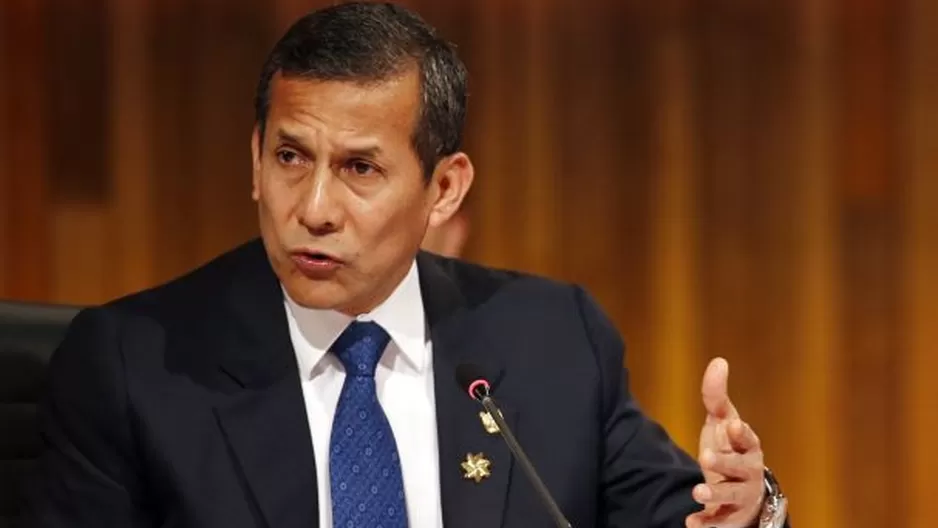 Ex presidente Ollanta Humala. Foto: Agencia Andina