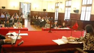 Congreso frena debate de ley que castiga a jueces y fiscales. Foto y video: Canal N