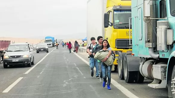 Los transportistas reclaman el cobro excesivo de multas. Foto: Referencial/diariocorreo.pe